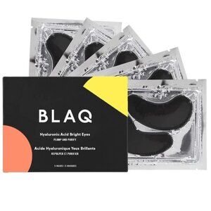 BLAQ Hyaluronic Acid Bright Eyes Eye Masks‎ (Plump & Purify) 5 pak NEW & SEALED!